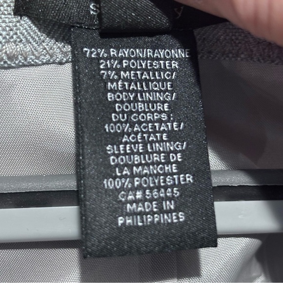 J CREW Sz 12 Blazer Schoolboy Pockets Lined Crinkled Fabric Shoulder Pads - Picture 10 of 10